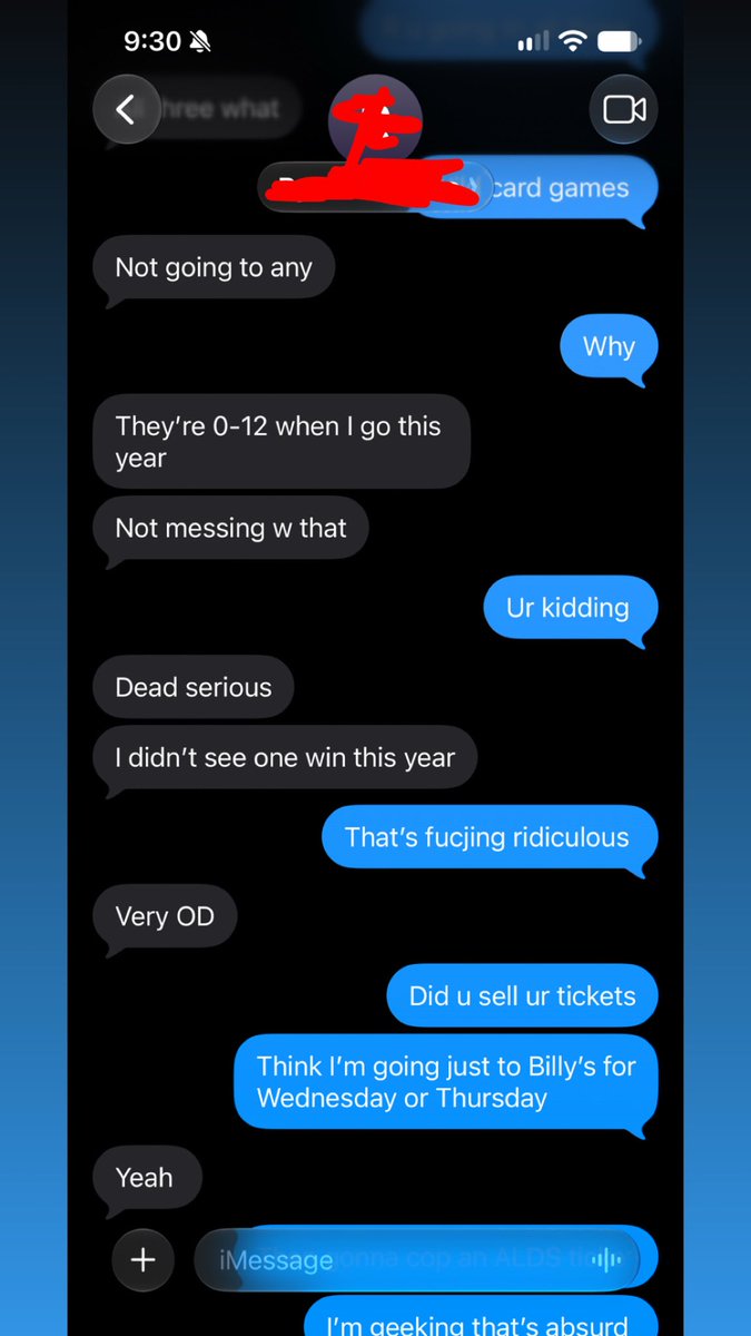 TigerWoulddd's tweet photo. Brother sold his wild card tickets cause he’s 0/12 going to Yankee games this year. That’s heart #yanksin2 https://t.co/lykhfK0JS2