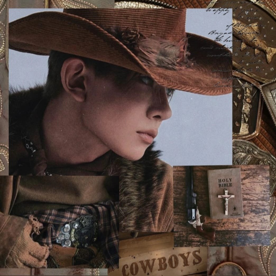 delreyevan's tweet photo. † #heejake au — 𝑪owboys and 𝓐ngels

No Velho Oeste, Evan, xerife de uma pequena cidade, se vê tentado pelo anjo da igreja — Jake, uma ovelha moldada pela fé e ensinada a obedecer. Até que o xerife o arranca do altar e lhe mostra o caminho mais profano até o céu. https://t.co/9SvSgJ6uZy