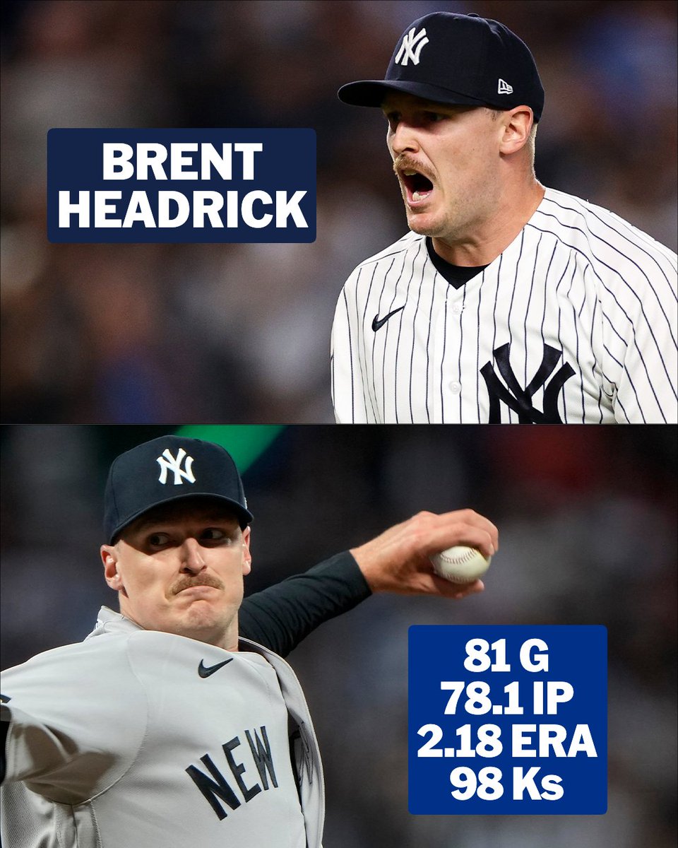 MLB's tweet photo. One player from every AL Wild Card team that deserves more recognition:

Yankees - LHP Brent Headrick
Red Sox - DH Mickey Gasper
White Sox - OF Tristan Peters https://t.co/C5O19g7lhw