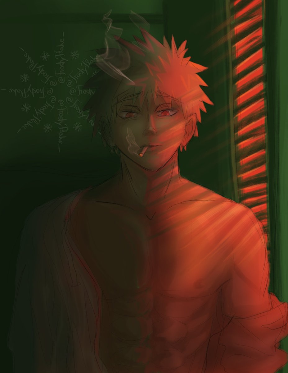 frostyflake_'s tweet photo. Repost cause it got deleted for some reason? 

#bakugo #mhafanart #bakugokatsuki #爆豪勝己 https://t.co/oAyuLHvG2y