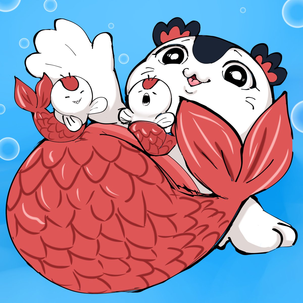awawanxzebra's tweet photo. セイレーン&amp;マーメイズ。 https://t.co/FOiHUwYtBF