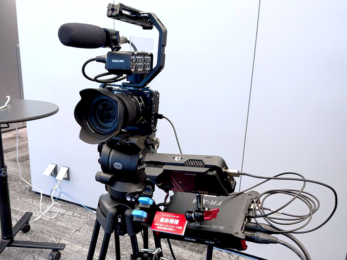 TASCAM_jp's tweet photo. CREATORS EDGE 2026、本日開催！
TASCAMブースでは、タイムコードジェネレーター搭載フィールドレコーダーやミラーレスカメラ用XLRマイクアダプターなど、動画・映像制作向けレコーダーを多数展示しております。
ぜひお立ち寄りください。
#Cエッジ https://t.co/ASoOnQdtUo