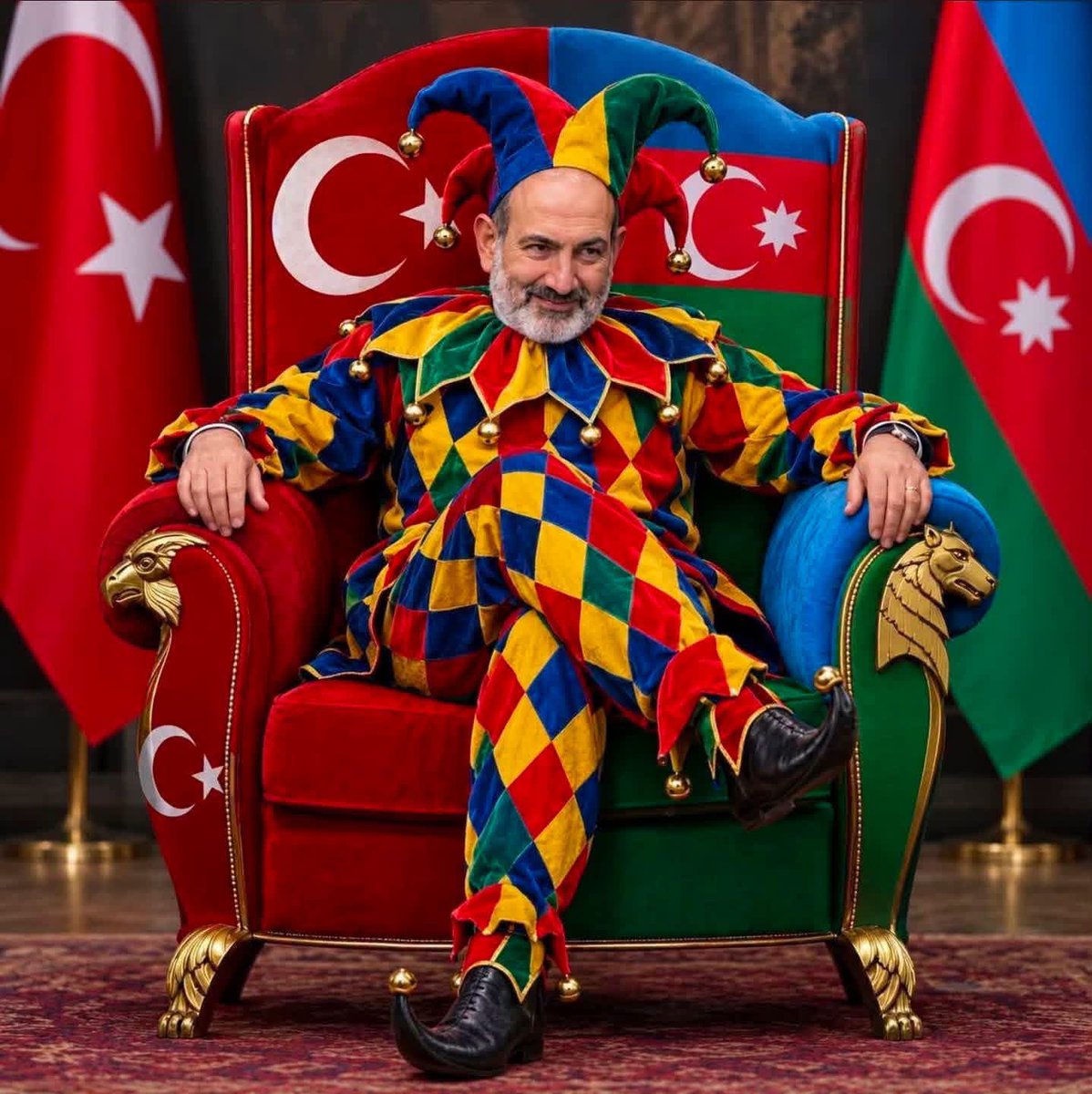 SepanMaksim's tweet photo. Traitorous eshek pasha 🇹🇷🫏🇦🇿 https://t.co/mfb5ZdFmuO