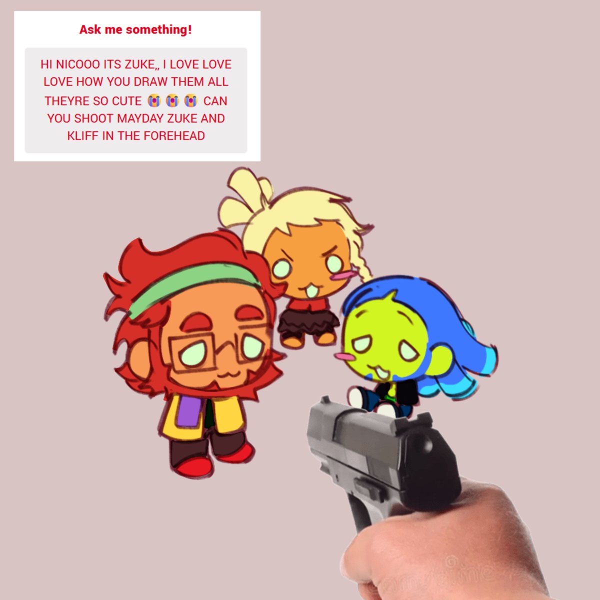 waahh0404's tweet photo. Uploading this Strawpage ask separated bc it was so funny I HAD TO DOODLE SOMETHING FOR IT, THANK YOU, I WILL KEEP AN EYE ON THEM AND KEEP WORKING HEUEHE 👍👍👍 
#NSR https://t.co/TCYfyi6XuR
