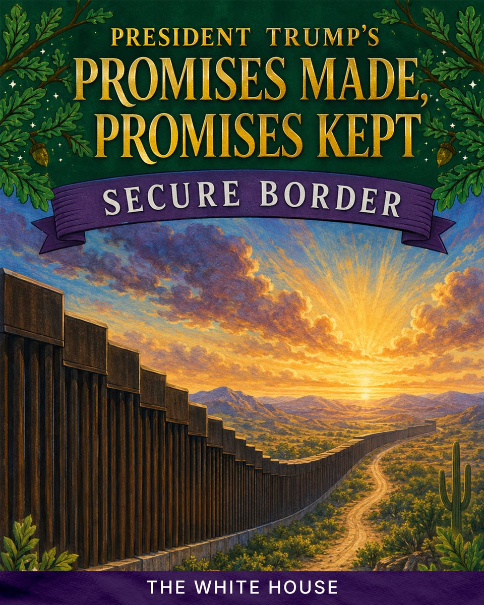 _DonaldTrump_jr's tweet photo. STORY TIME 📚 

White House Adventures - Book #1: Secure Border.

16 straight months of zero releases into the country. Criminal illegals kept out. Catch-and-release is finished. 

All we needed was a new president! https://t.co/YIU5Kmkgmh