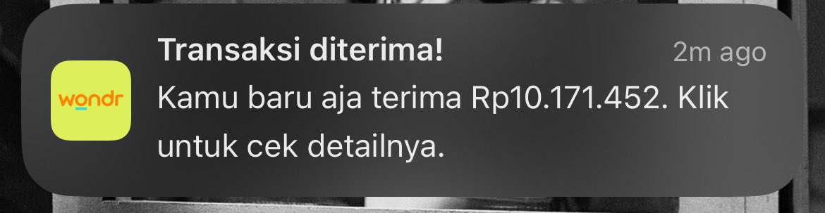 avocodie's tweet photo. kerja di multinasional company n my first 2 digit income di umur 22 alhamdulillah yaallah… akhirnya sampe ke titik ini🥹 https://t.co/ZtYvt2WsTl