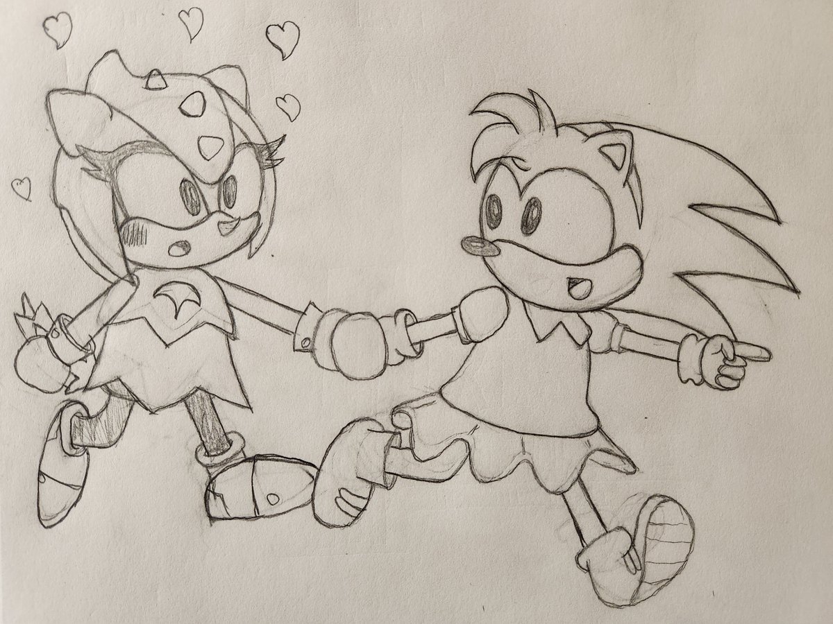 HollowLeif's tweet photo. Reposting my Trip and Amy yuri here cuz my main account is hacked
(Pretend that I didn't forget Amy's eyelashes in the first art 🥲)

#tripamy #sonicsuperstars https://t.co/NAf1TFpMvY