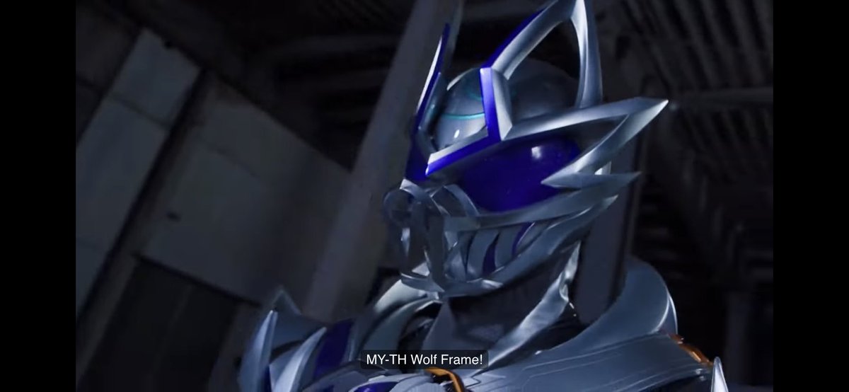 TheKennyEstes's tweet photo. 1st off, I love how smart #KamenRiderMyTh is, both dealing with the monsters &amp; tricking #KamenRider Rid.

2nd, I really like MyTh Wolf Frame, especially his midair pose in front of the full moon.

Plus with the flashback at the beginning it’s another good episode.

#tokusatsu https://t.co/YjhtgnHMe9