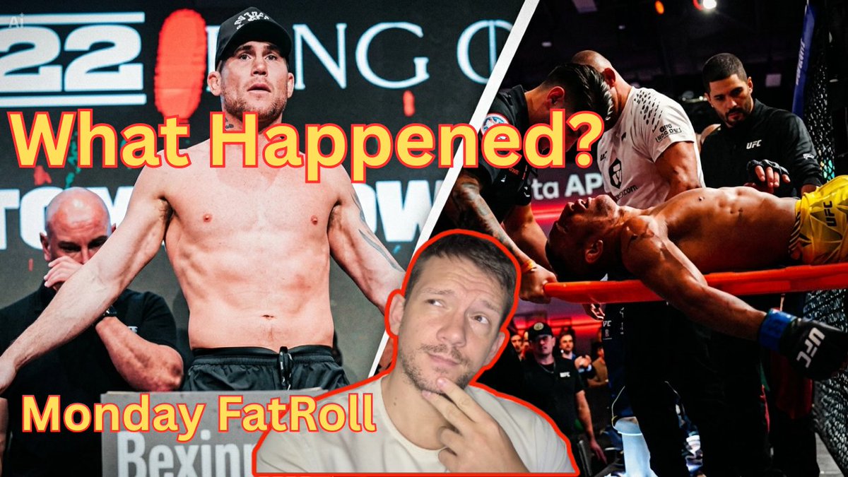 The_Fat_MMA's tweet photo. What Really Happened? Heart Attack Or Fixed? Barcelos vs Rojas jr Monday... https://t.co/cDOnT9fSEL via @YouTube https://t.co/G9ujzReF6L