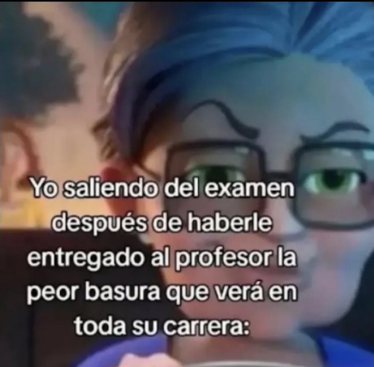 elrubik09's tweet photo. Yo lit el último puto examen que tuve https://t.co/DqbJh1OuE1