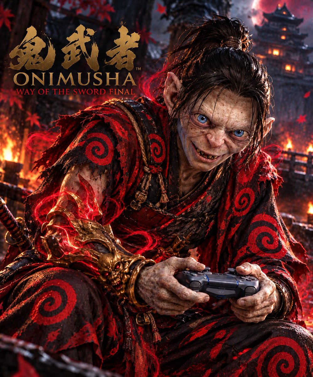 Greatape511's tweet photo. @RealHypnotic1 Hypno's been playing so much Gollum, forgot how to play other games—at least for a little while. 🤯 https://t.co/LwQdiIDq45