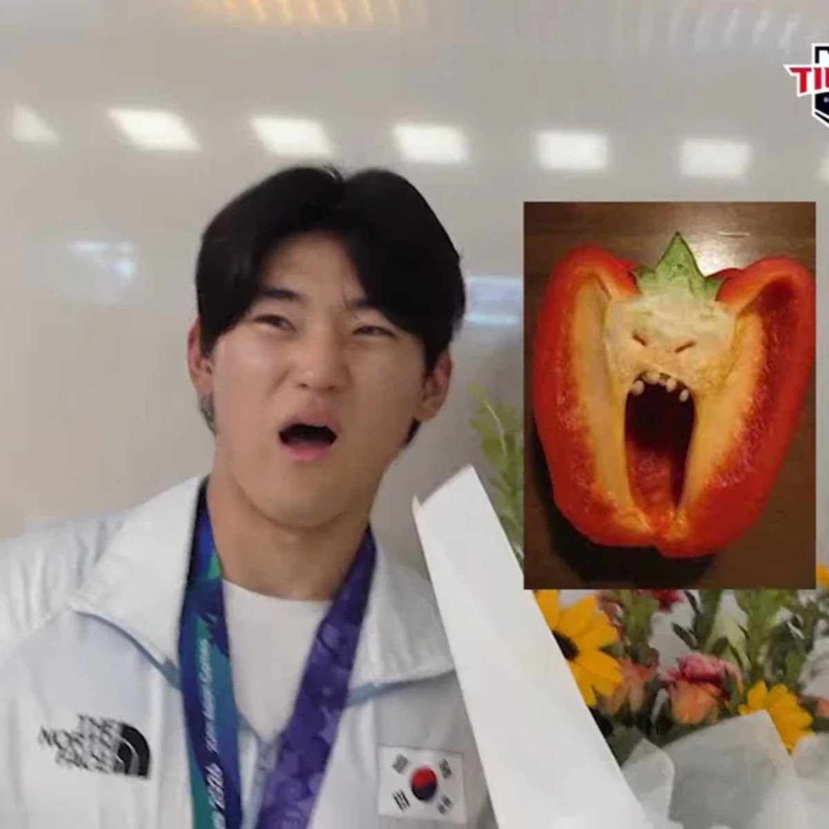 2567_com's tweet photo. 하 어떤아이 아겜에서 크보유툽이랑 인터뷰로 착한눈만 보다가 오랜만에 갸티비에서 보니까 표정 진짜 ㄹㅈㄷ https://t.co/CiTI83NB29