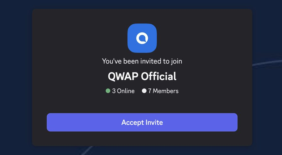 jamesatomc's tweet photo. Big milestone for QMS and QWAP! Proud to be a part of this journey from the start. #QMSxQWAP https://t.co/dWW8Zzqpaz