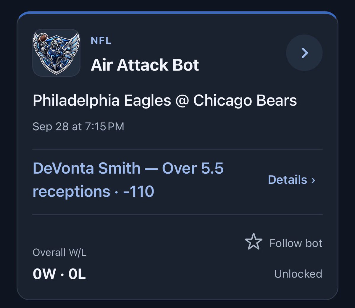 WagerWhip's tweet photo. RT @aibetpicks: Our new Player Prop bot is active tonight. One more catch!! Check them out 

https://t.co/vE39IvX3WA https://t.co/0sYSC321lF
