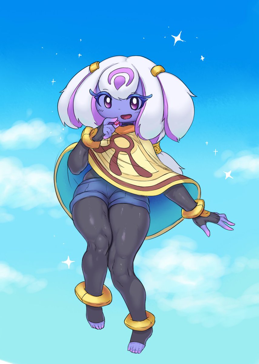Sheepepp's tweet photo. The cute new gal from kirby and the world beyond https://t.co/AdlfeYAY7k