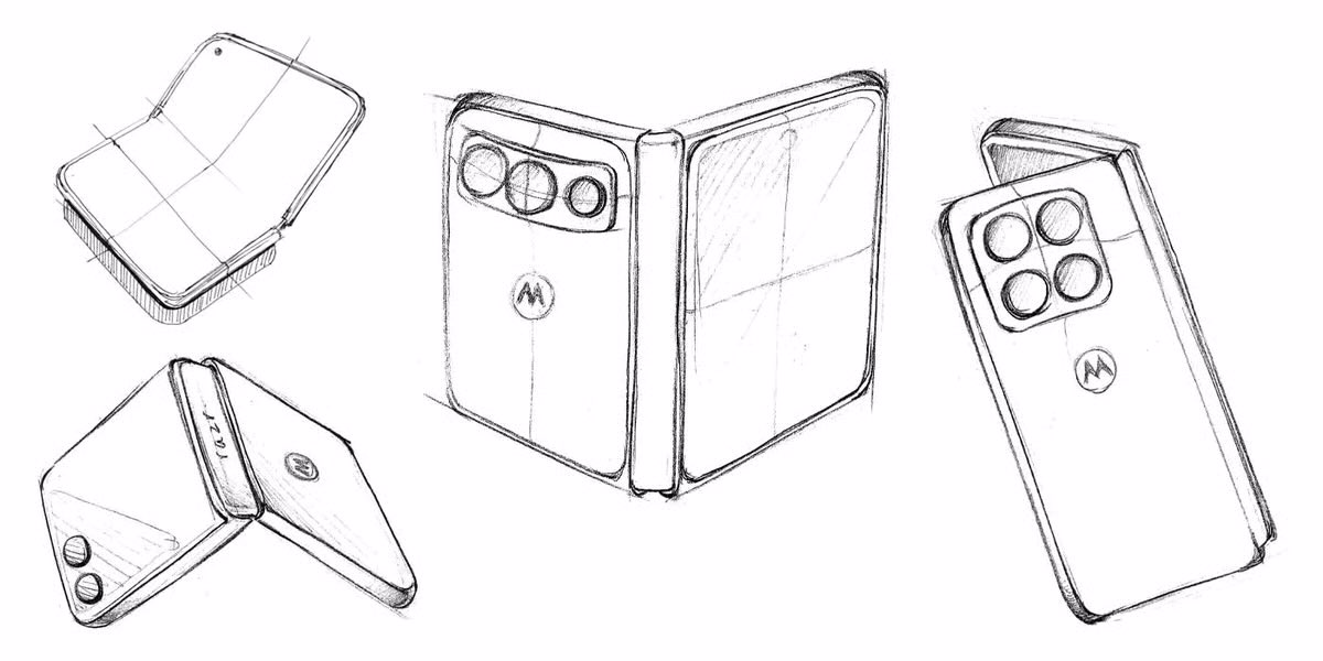 pentolgadget's tweet photo. Motorola is cooking something different 

Teaser resminya udah muncul. Bentuknya lebih pendek + lebih lebar, beda dari Razr Fold yang sekarang.

Nama dan speknya masih misterius.

Would you pick this form factor? 

#Motorola #Razr #Foldable #Gadget #PentolGadget https://t.co/TlQQhWCWK8