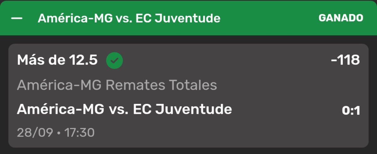 HF_Picks's tweet photo. Adentro el pick de 5 unidades 💰💰💰
El pick del mes fue verde ✅️ ✅️😎😎 
Cerramos excelente y prácticamente ya doblamos bank , estamos listos para octubre 
A seguir asi 💪 
#FreePick #Apuestas #Picks #Tipster https://t.co/u3Tse0S1Pr