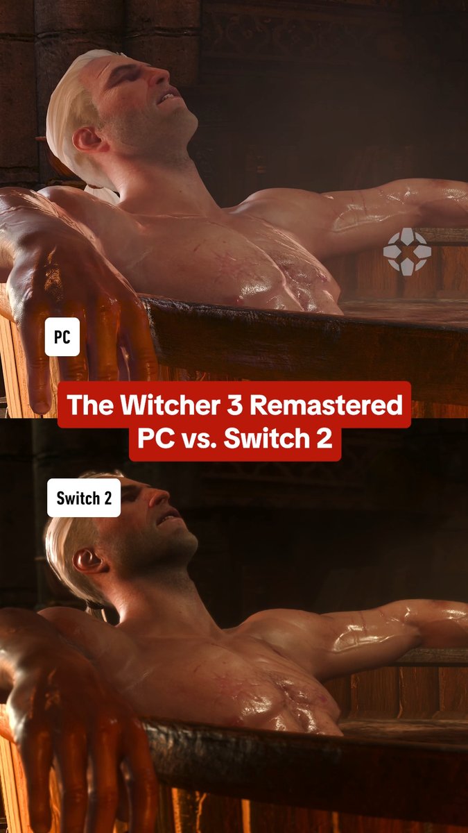 视频展示: The Witcher 3 Remastered has quite a different loo