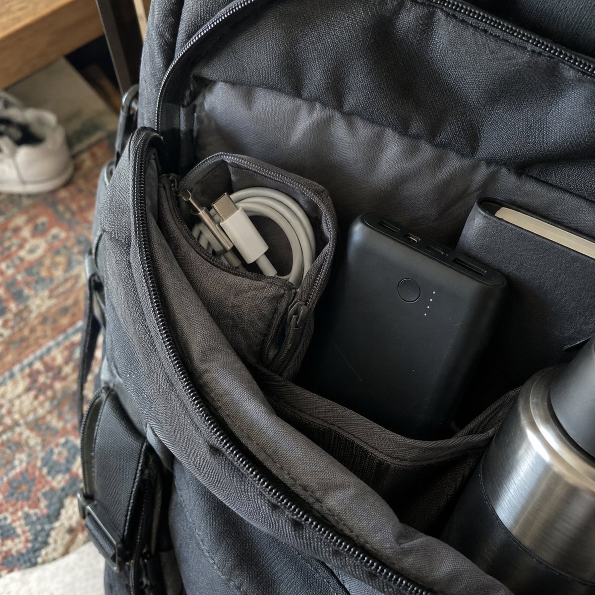 Ruchig_com's tweet photo. The backup cable you need is usually the one you left at home. Keep one spare where it earns its place: travel bag, car, office, or workshop. https://t.co/YyX8Lln0WZ