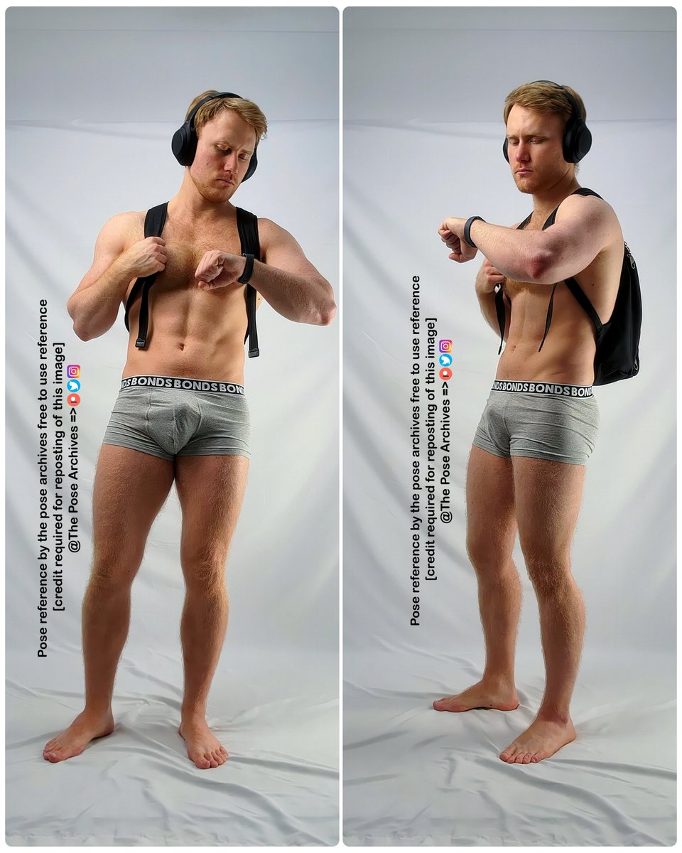 theposearchives's tweet photo. Pose reference!✏️
Standing/bag/phone/headphones/prop https://t.co/MIA2Tlu5Xt