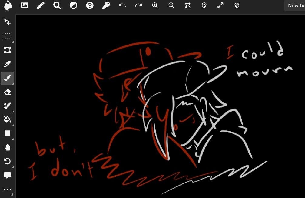 OdeToJohto's tweet photo. ||  smth smth Glitchy Red and The Host inspired from recent writings https://t.co/p3ttqMyU8Z