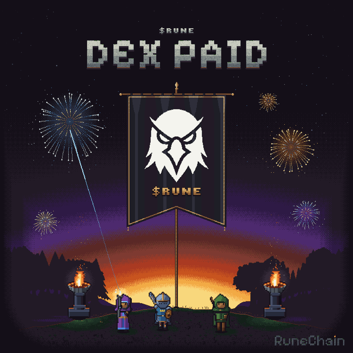 Rune_Chain's tweet photo. DEX IS PAID https://t.co/vHHs6oziai