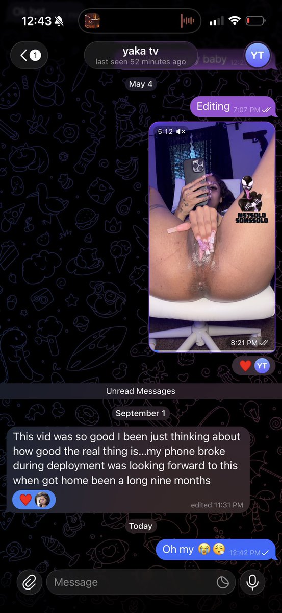 Ewalker2388's tweet photo. 💦✨ ASK FOR THE MENU OR FACETIME, PAPI ✨💦

💕 Curious? Just ask for the menu 😘
📲 Find me on Telegram 💌
➡️ https://t.co/ELZ3NZHo1S

💦 MENU • FACETIME • EXCLUSIVE CONTENT 💦
✨ Come say hi… you might like what you find 😉 https://t.co/NGjw9sykr9