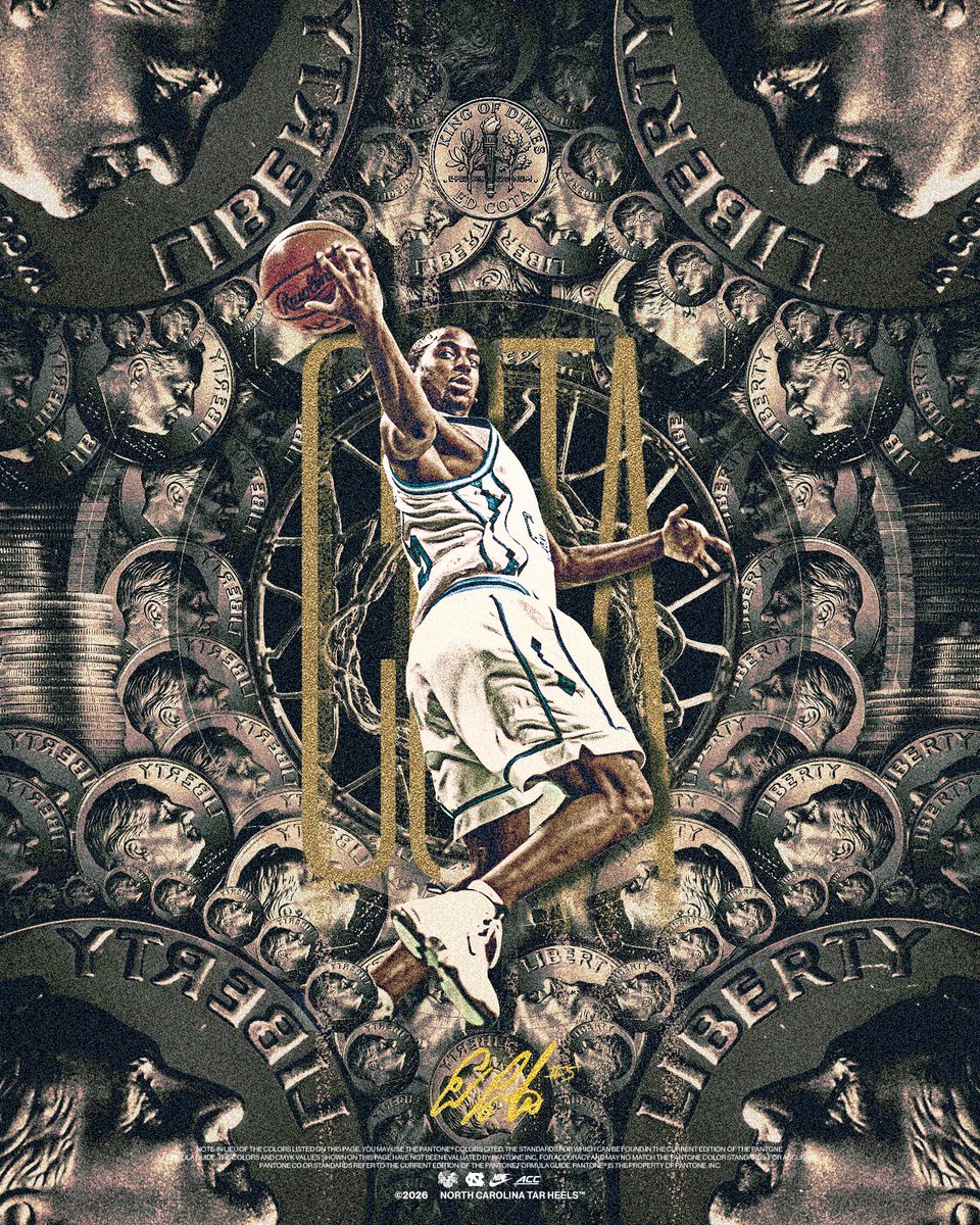 A2ndTucker's tweet photo. “King of Dimes” featuring Ed Cota

Carolina Basketball PG Legend, Ed Cota, is my favorite UNC point guard. From Tillman High School in Brooklyn, New York, Cota’s flare and production led UNC to 3 NCAA Final Fours during his time at Carolina.

#UNC #GDTBATH #CarolinaBasketball https://t.co/8hPmSCwNrT