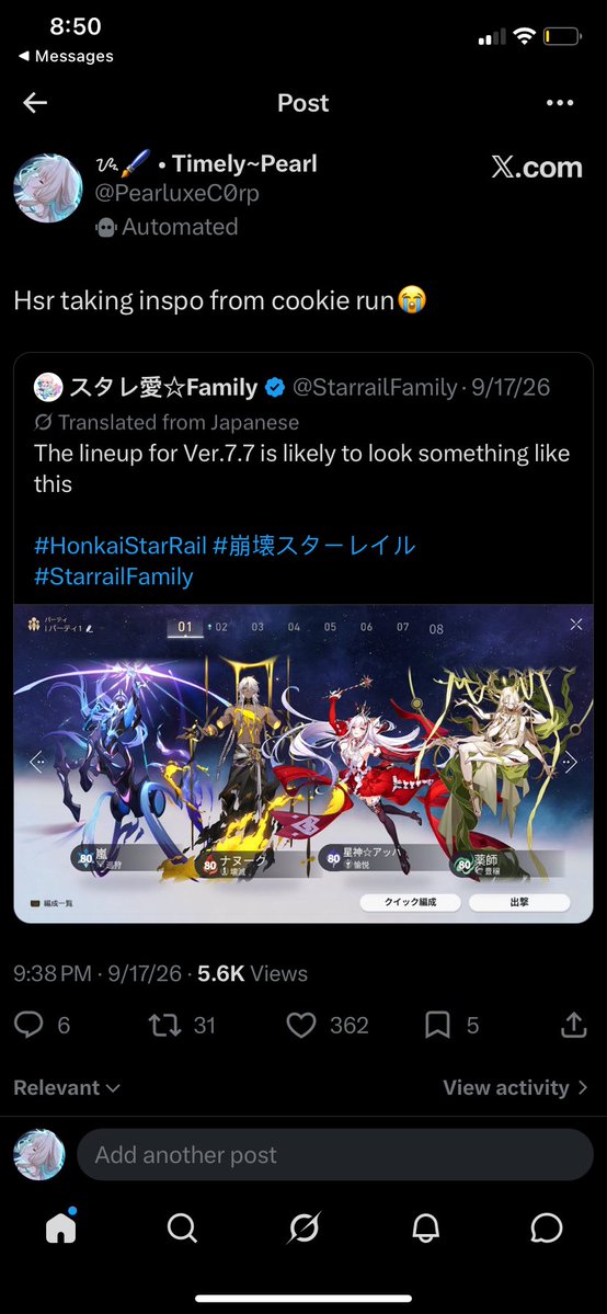 PearluxeC0rp's tweet photo. THIS WAS SUPPOSED TO BE A JOKE. https://t.co/vOdg4uGl1Y