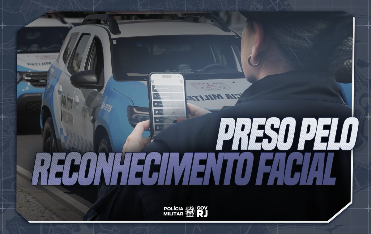 PMERJ's tweet photo. 📍Policiais do #1BPM prenderam um foragido da Justiça na Praça Estefânia de Carvalho, em Zé Garoto, São Gonçalo. O criminoso foi localizado após o acionamento do sistema de reconhecimento facial.
O caso foi encaminhado à 72ª DP.
#ServireProteger https://t.co/03a64yh9xg