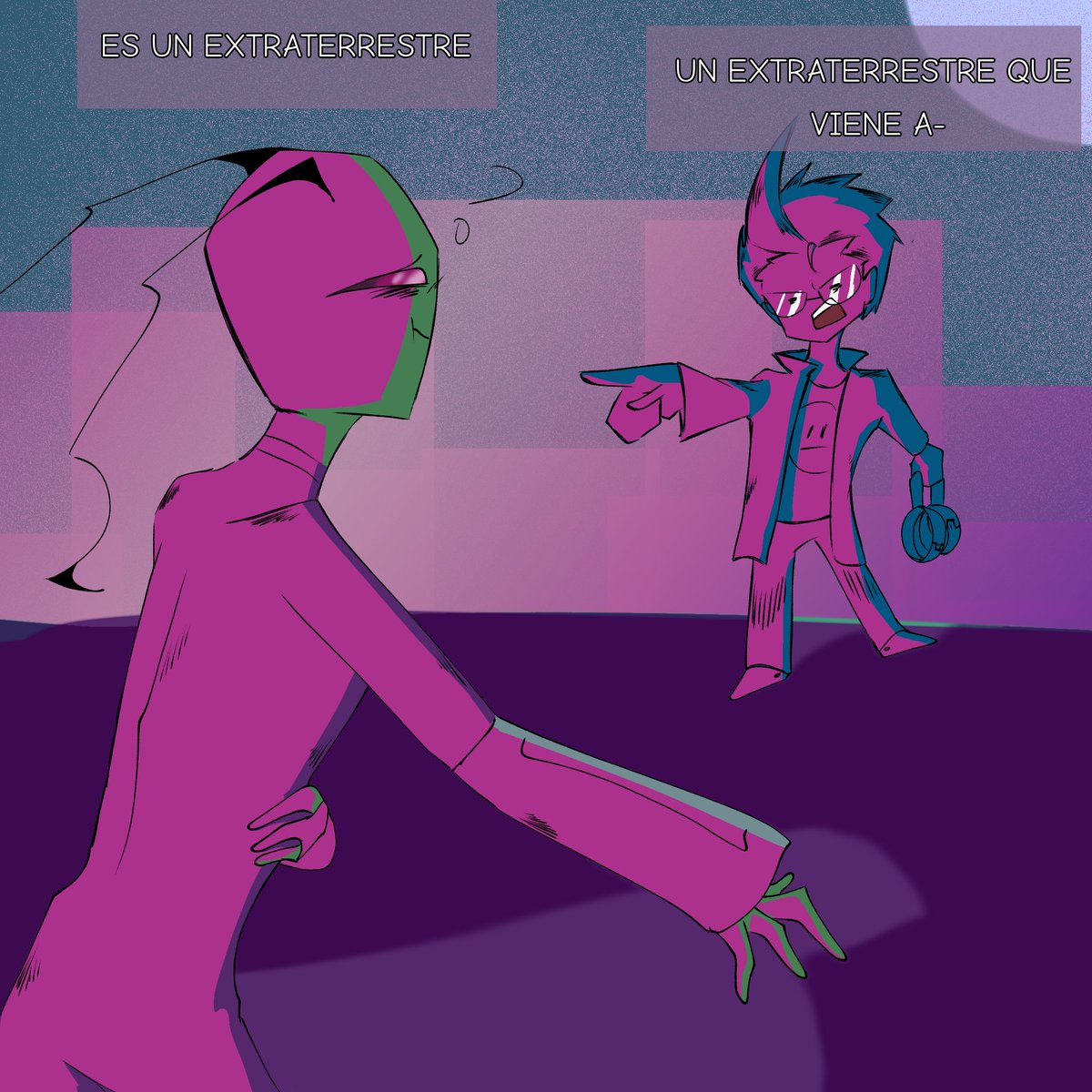 AAlexwseahsjshs's tweet photo. Porque existo
Y así llegó a su miserable vida
#InvaderZim #InvazorZim #Zadr #DibMembrane #Zim #Comic #Fanart #ZimxDib #DibxZim https://t.co/AZhU8xXrXF