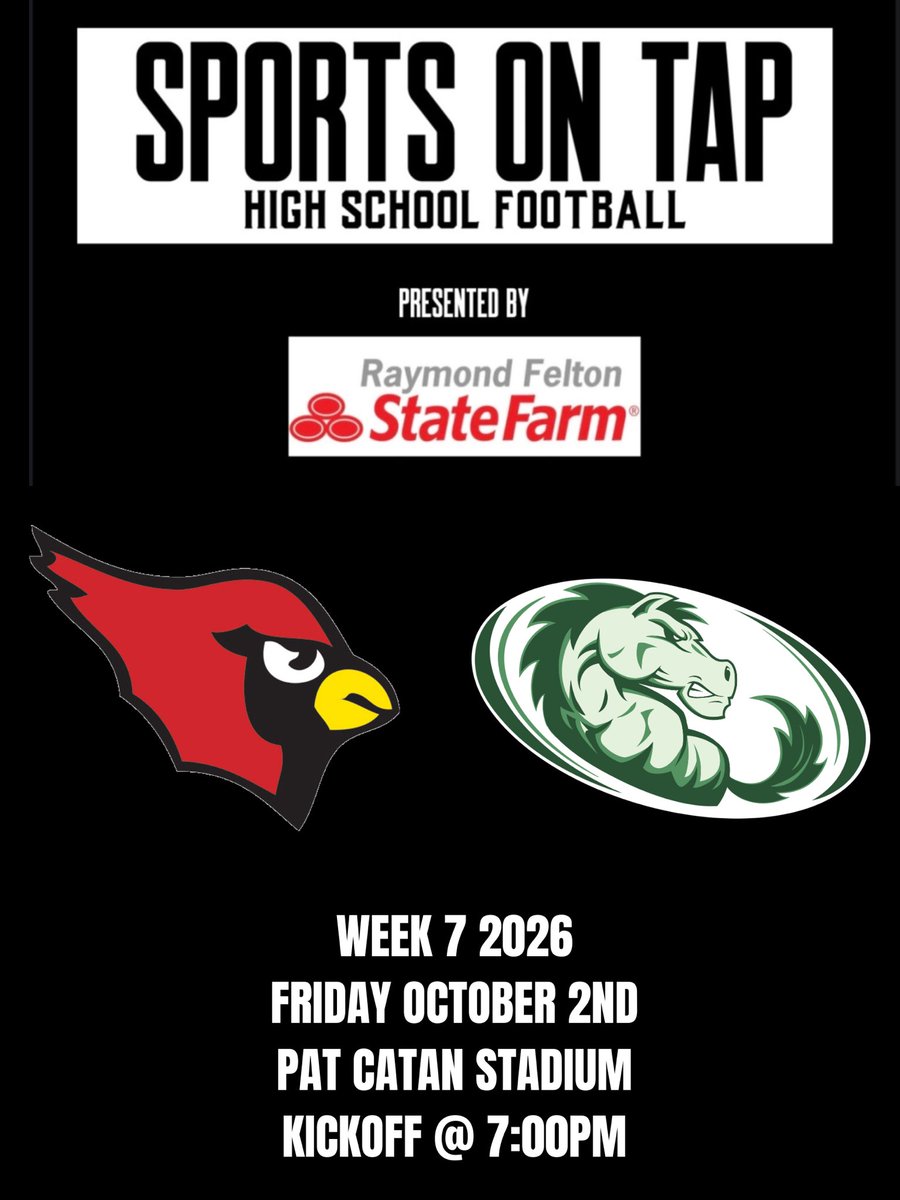 SOTPodcast's tweet photo. Sports On Tap Featured Football Game Week 7
📹 Noah Jacobson 
Mentor Cardinals vs Strongsville Mustangs 
@MentorAthDept @MentorRedline @Coach_MattGray @scsmustangs @Strongsville_FB @jason_trusnik @Ohio_GCC https://t.co/RElbejB570
