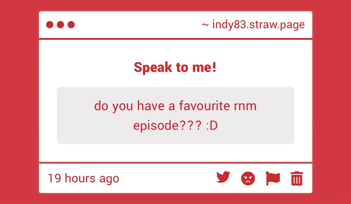 Indyeightythree's tweet photo. I think trying to answer this will stress me out but I really like Solaricks and Summer of All Fears idk if they’re my FAVORITE episodes but I find myself rewatching them often https://t.co/vzdi0lNAKx