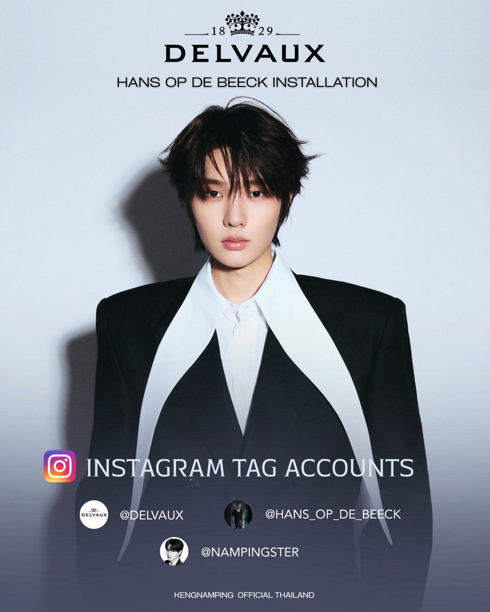 KengNampingOFC's tweet photo. A new journey begins in Brussels. 🇧🇪✨
— #NampingStarInBrussels

DON’T MISS 💫

3 INSTAGRAMS TO KNOW
@./delvaux
@./hans_op_de_beeck
@./nampingster

Stay connected. Stay updated.

#nampingster #Delvaux