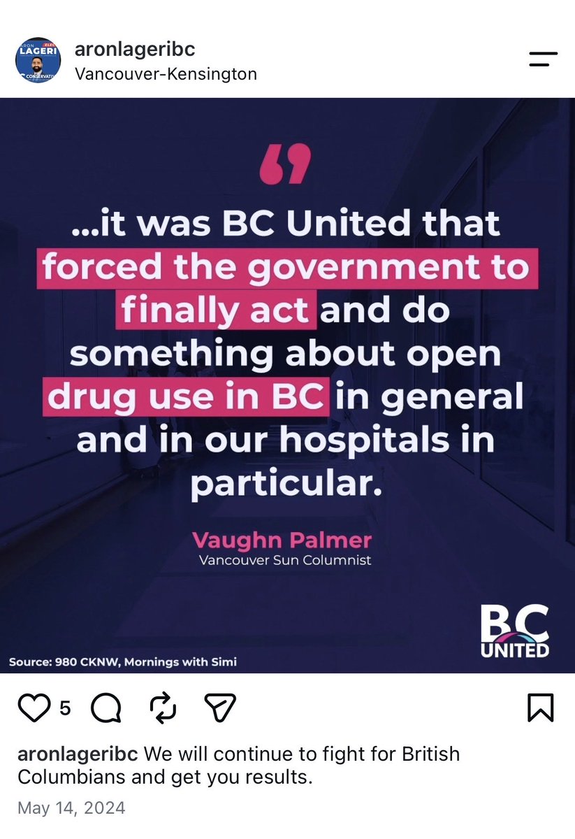 DaniBeeOT's tweet photo. @Conservative_BC He supported BC United couple years ago. https://t.co/FPEhr6sB2R