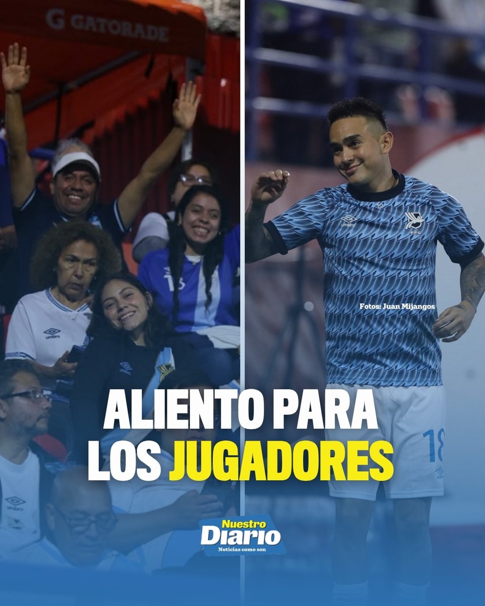 ¡DALE GUATEEEE! 🙌🏻⚽️🇬🇹 La afición guatemalteca alienta a los jugadores en su calentamiento previo al juego ante los salvadoreños. 📸Juan Mijangos | #Depo…