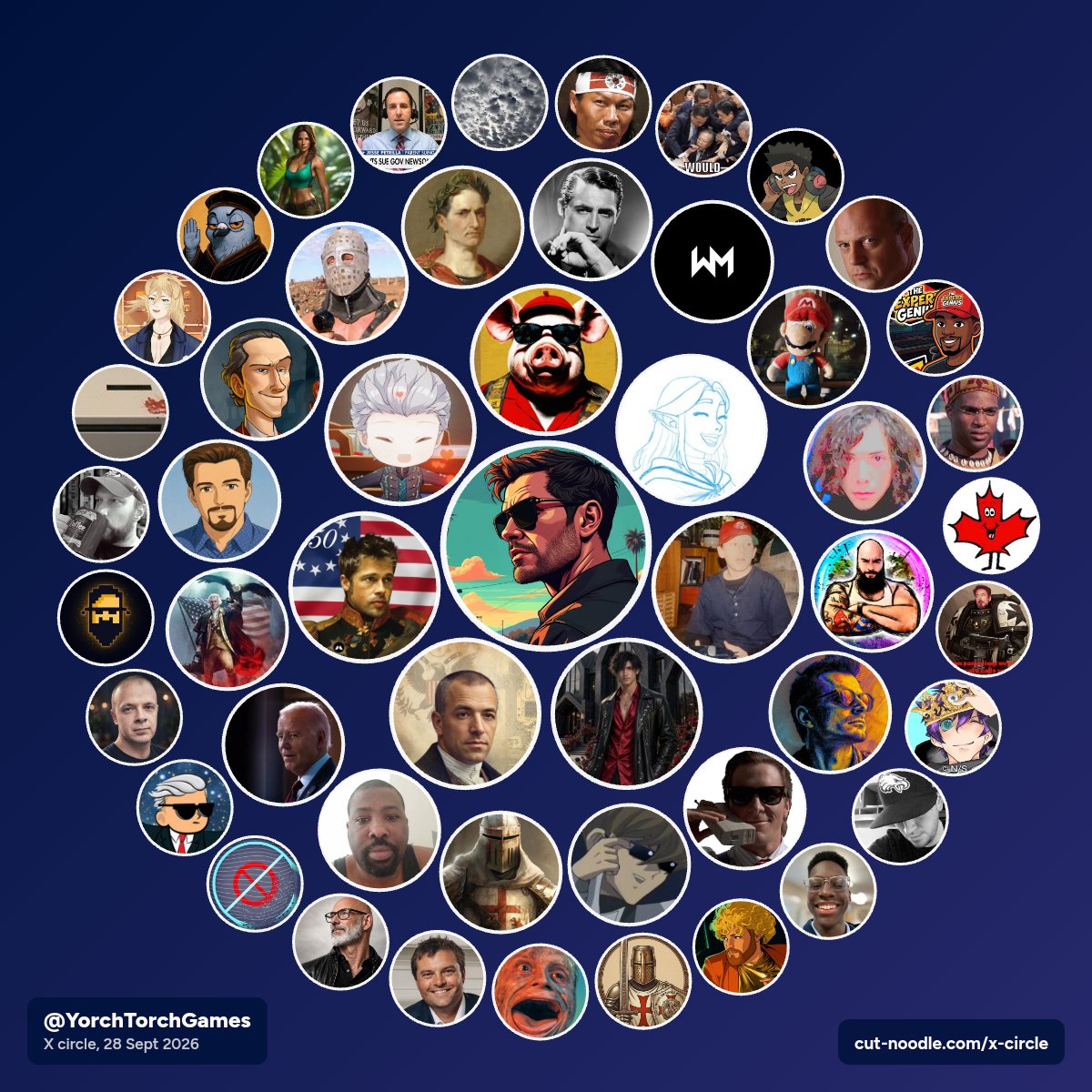 YorchTorchGames's tweet photo. True gaming legends.
True creators and builders.
True thinkers and philosophers. 

That's my circle.

And only the best are invited. https://t.co/HlpQJlVPbR