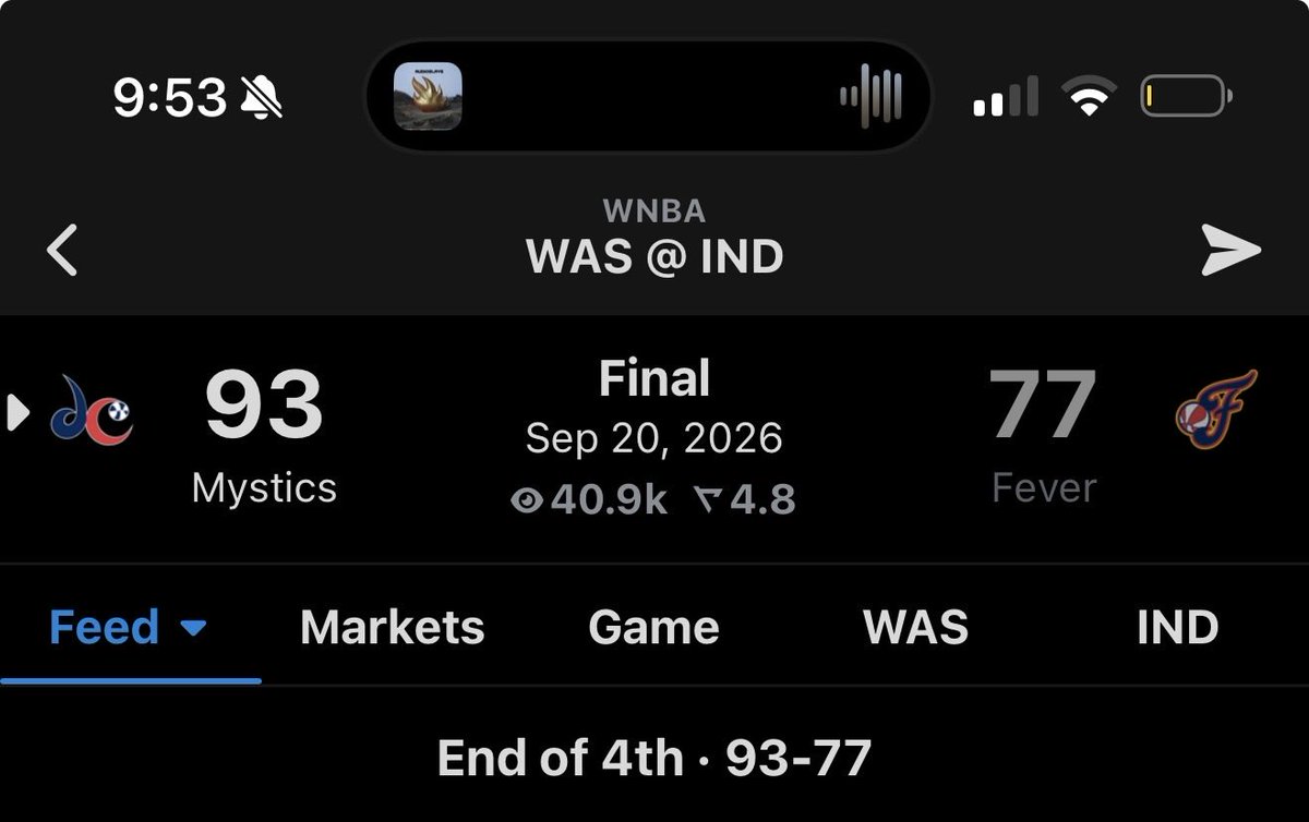 500ounces's tweet photo. @Turf_Rida @EugeneREQUIEM5 @ScottGW56 “Accounted for” gimmick doesn’t work when Catlin went 6-17. With 6 TO at that. You say Angel played some children, but why couldn’t Catlin beat that team just last week? In a game she went 6-20. (Linked below) Stop with the lazy excuses. https://t.co/NIcSodKoNt