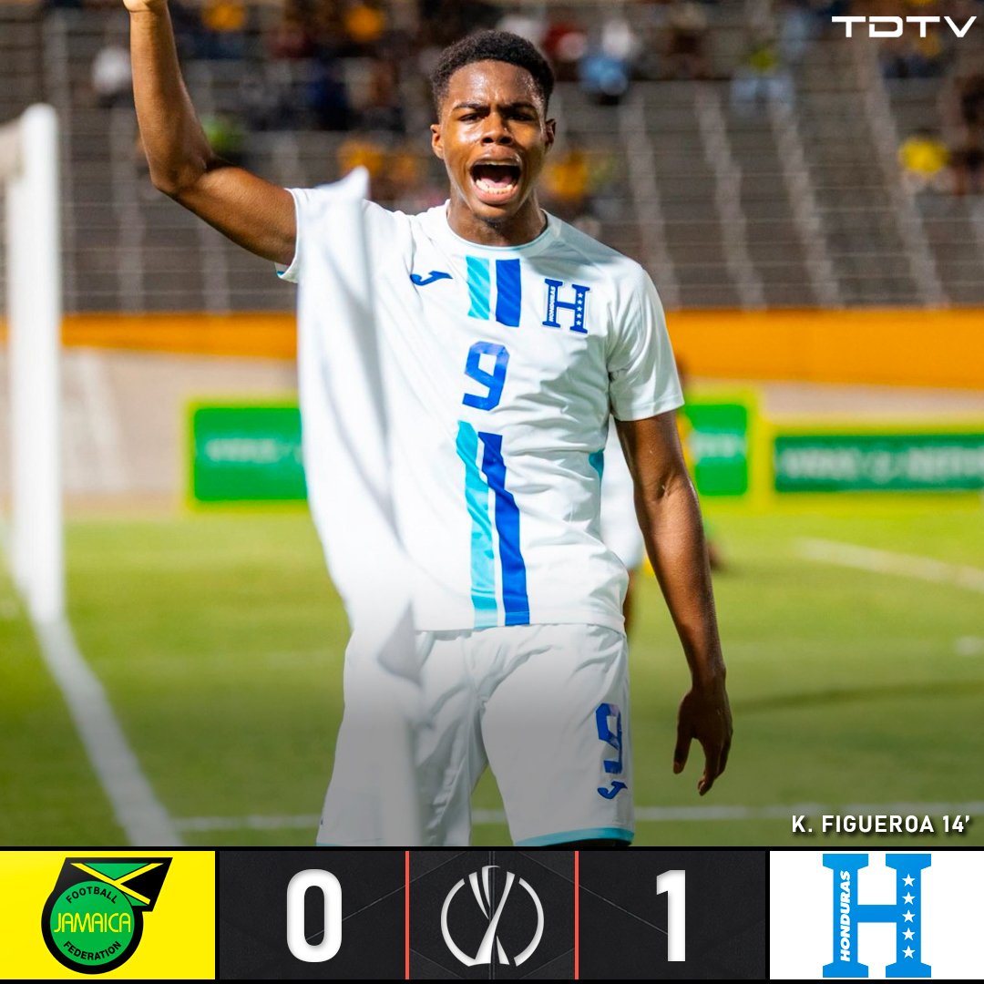 tdtvhn's tweet photo. HONDURAS LE GANA POR PRIMERA VEZ A JAMAICA EN KINGSTON 🇭🇳🔥

VAMOOOOS 🇭🇳🔥 https://t.co/weZsA4bCE0