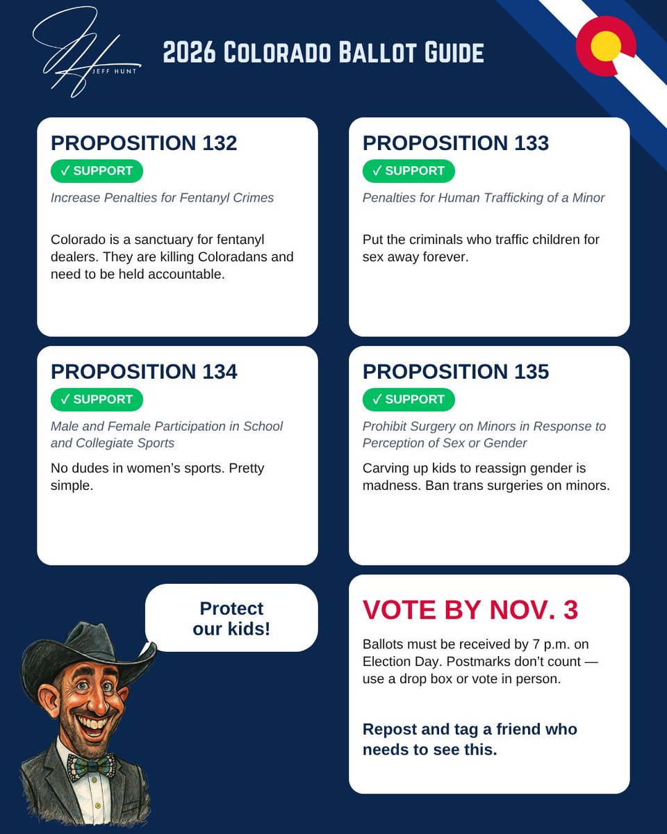 jeffhunt's tweet photo. My 2026 Colorado ballot initiative guide!
Download at https://t.co/WKPRNCvjN5 https://t.co/LFkzRM7305