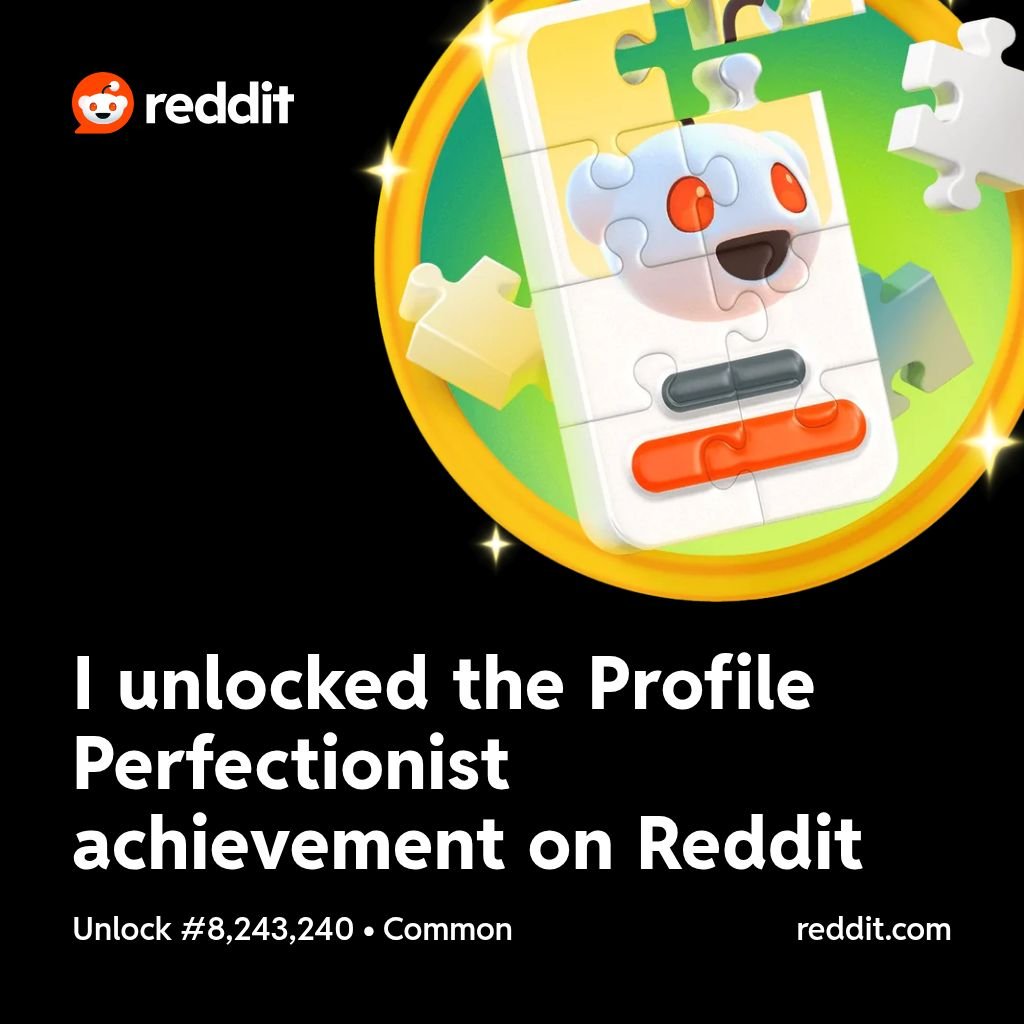 sweetluceexo's tweet photo. I unlocked the Profile Perfectionist achievement on Reddit #Houston #htx #htown https://t.co/zvtnod2ts2