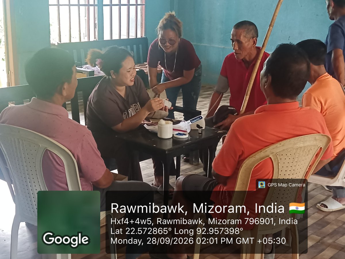 dtomzsin's tweet photo. TB Screening @ Rawibawk &amp; Thiahra-Siaha, Mizoram https://t.co/58I7TiI48K