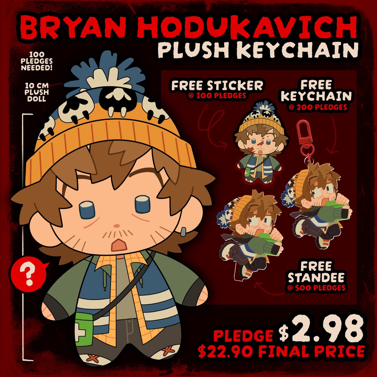 kidciitrix's tweet photo. hey, can someone sign off for this delivery . . . ?

bryan plush is live NOW !!! he is available now until october 19th , so pledge while you can! #residentevil

🔗 BELOW ↓ ↓ ↓ https://t.co/88f5fI1YlY