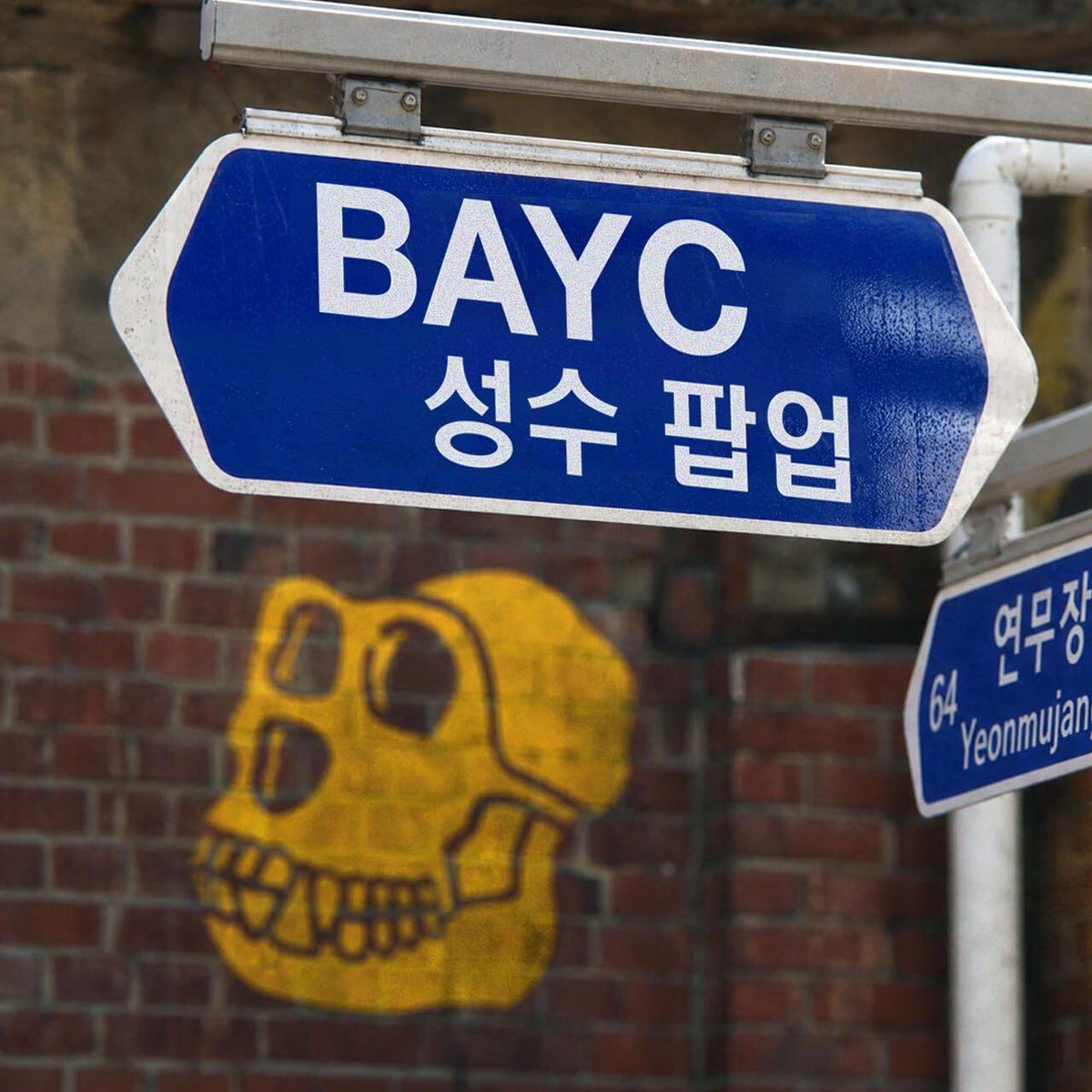 apecoin's tweet photo. Heading to Korea Blockchain Week?

Come spend some $APE.

Swing by the @BoredApeYC Seongsu Pop-up from Sept 30–Oct 4 for an exclusive merch drop, free prizes, and good company ⬇️ https://t.co/z7mlDrurXB