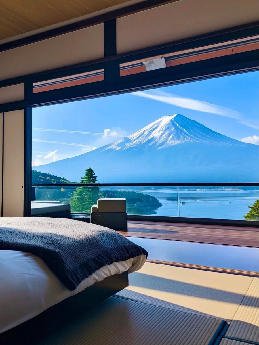 flower6260's tweet photo. Fuji view Japan https://t.co/LZr0L345Jb
