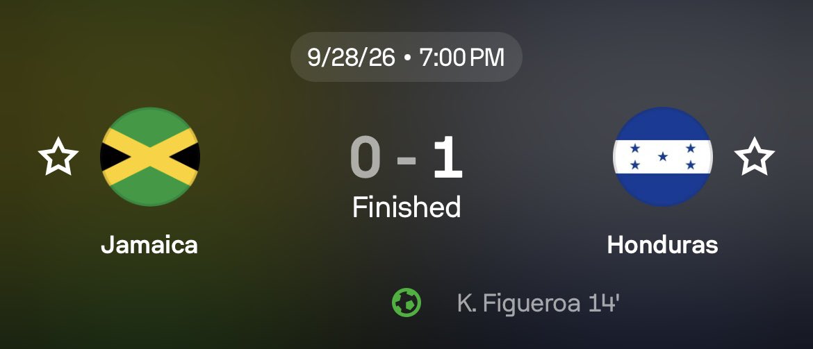 ProphWins's tweet photo. •Sweden ML ✅✅✅ +1u
•Jamaica/Honduras un2.5 ✅✅✅ +1u

•Saint Kitts/Grenada o3 🅿️

+2u day 💰 https://t.co/n1gT79cBez