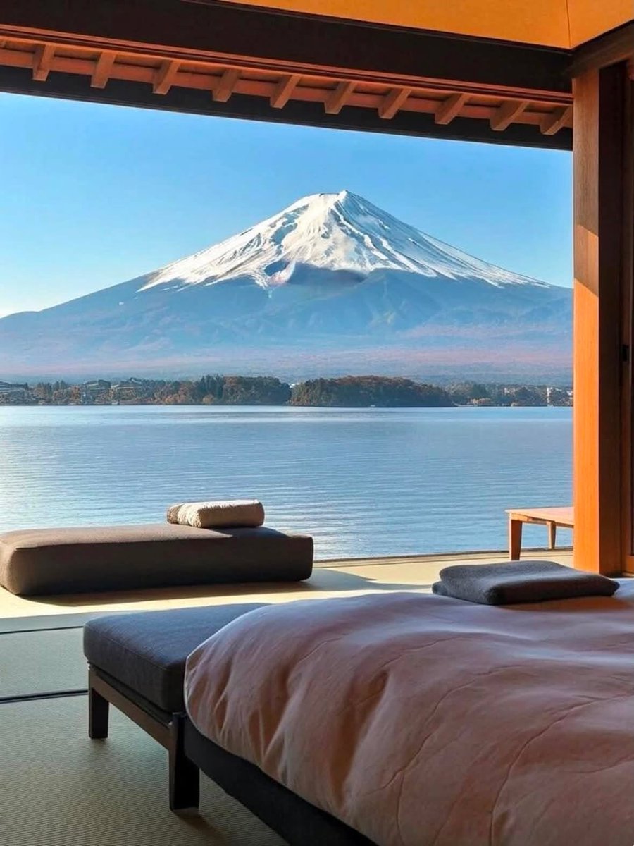 flower6260's tweet photo. Fuji view Japan https://t.co/LZr0L345Jb
