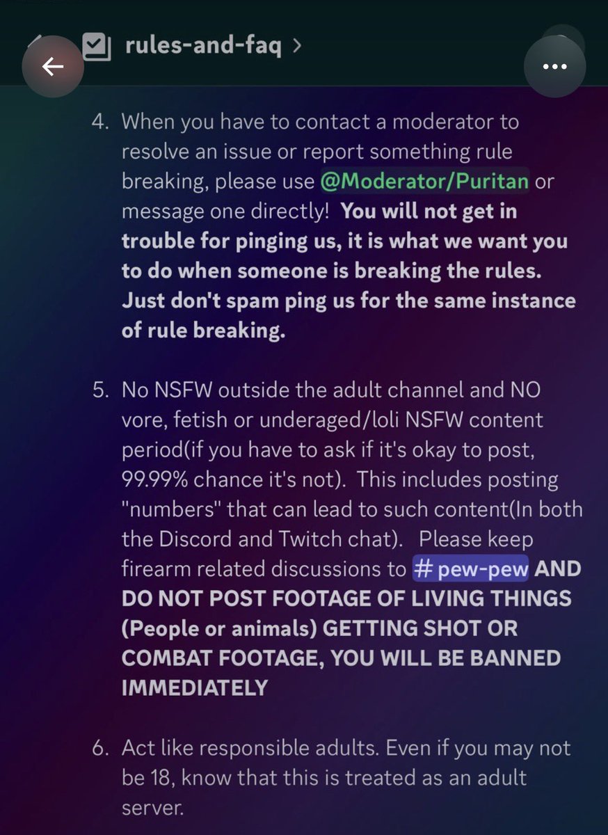 NegruzcoPlus's tweet photo. So you gonna respond to the fact that you had multiple children, some as young as 13-14 in your nsfw server, and, the fact that you tried to lie and say the youngest was 17 or did I just get one shotted by misinformation @Leaflit https://t.co/b9GJcjTpZR