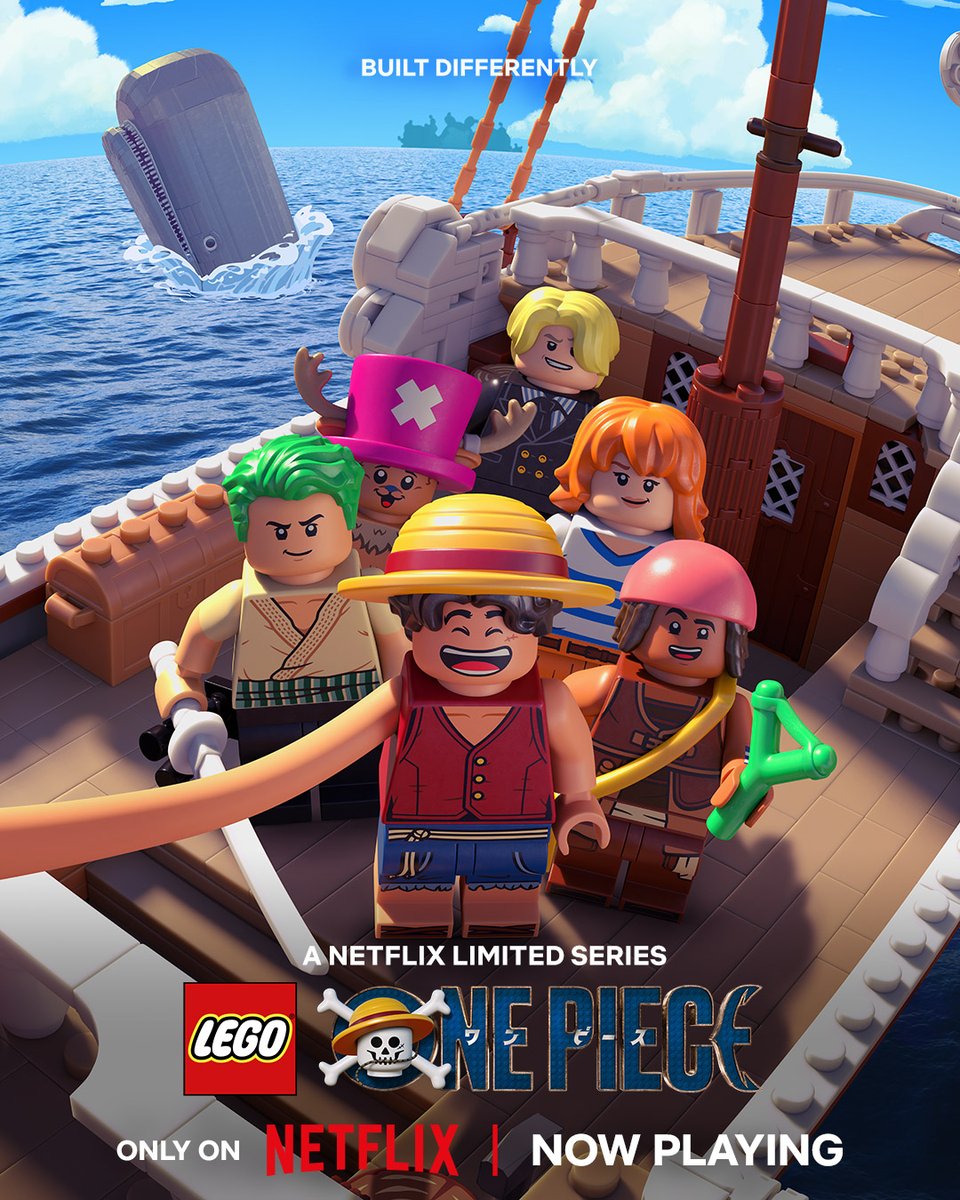 onepiecenetflix's tweet photo. LEGO mode activated!! go watch LEGO ONE PIECE, now playing only on Netflix https://t.co/PdujTg3m3A