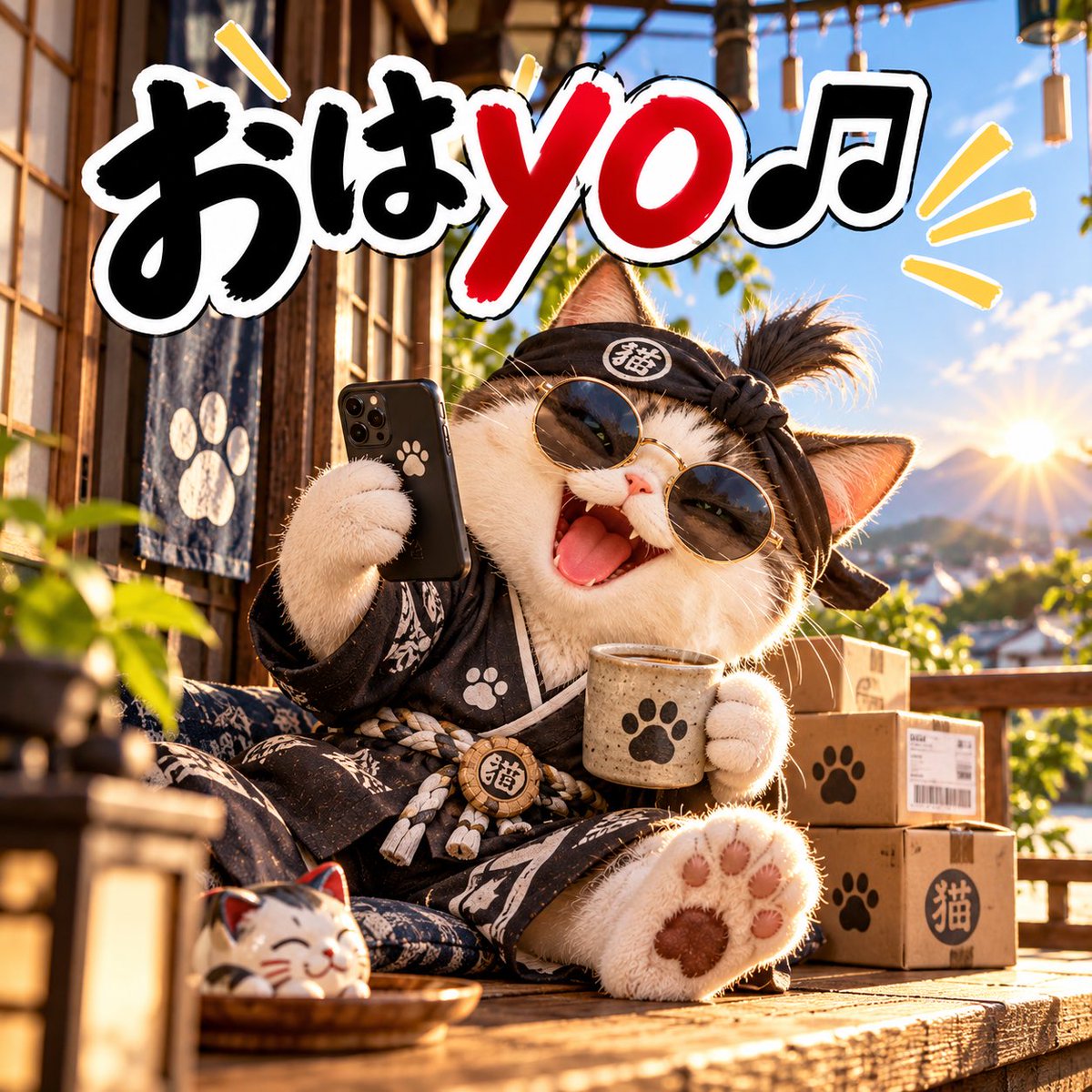 mageneko999's tweet photo. おはyo〜♬🐱☀️

気づけば9月もあと2日。
早すぎんかにゃ？😂

最近まげ猫はというと、
👹【極・鬼の一撃 紫艶 -SHIEN-】
🍫【DUBAI GOLD -ドバイゴールド-】

この2つの動きをニヤニヤしながら見てます😼
みんな新しいもの好きだにゃ〜🔥

さて、今日もぼちぼち始めますか🐾

いってらっしゃい＆いってきますにゃ〜👋🐱